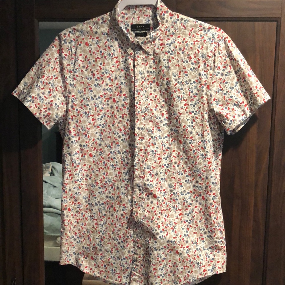 Men’s button-up shirt